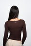 CHOCOLATE SCULPT LONG SLEEVE