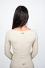 BUTTERMILK SCULPT LONG SLEEVE