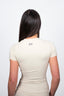 BUTTERMILK SCULPT TEE