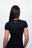 JET BLACK SCULPT TEE