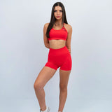 ROSE SEAMLESS SCRUNCH SHORTS