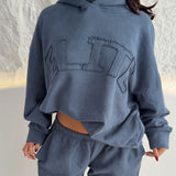 VINTAGE HOODIE - WASHED BLUE.