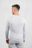 WHITE LONG SLEEVE COMPRESSIVE TEE