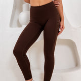 CHOCOLATE POCKET LEGGINGS