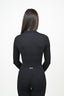 JET BLACK ESSENTIAL QUARTER ZIP