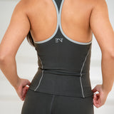 RACERBACK TANK (STEEL X SLATE)