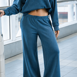 OFF-DUTY TRACKPANTS - WASHED BLUE.
