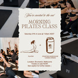 EARLY RELEASE PUPPY PILATES EVENT IN BRUNSWICK (SATURDAY 27th JUNE 7:30AM CLASS)