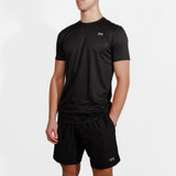 JET BLACK COMPRESSIVE TEE