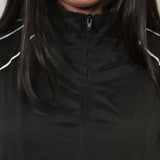JET BLACK SPRAY JACKET