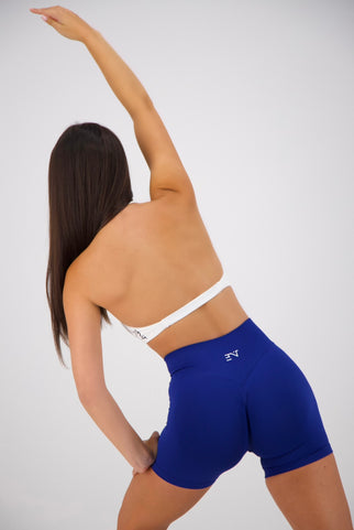 BLUEBERRY SEAMLESS SCRUNCH SHORTS