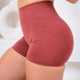 DESERT ROSE SEAMLESS SCRUNCH SHORTS