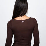 CHOCOLATE SCULPT LONG SLEEVE