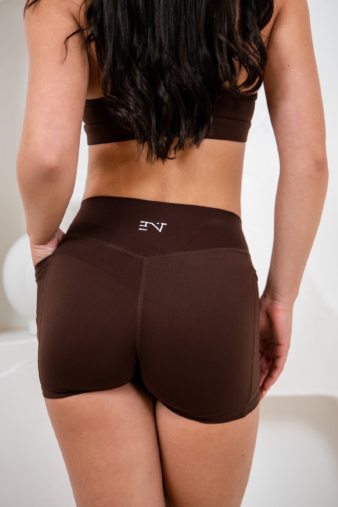 CHOCOLATE POCKET SHORTS