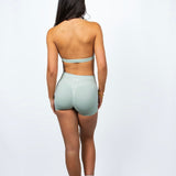 PISTACHIO SCULPT SCRUNCH SHORTS