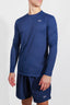 NAVY LONG SLEEVE COMPRESSIVE TEE