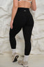 JET BLACK INVISIBLE SCRUNCH LEGGINGS