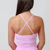 BLUSH CROSSOVER TANK
