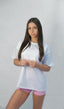 WHITE UNISEX OVERSIZED ENTee
