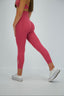 RASPBERRY SEAMLESS SCRUNCH LEGGINGS