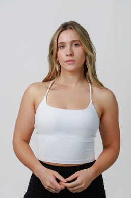 WHITE CROSSOVER TANK