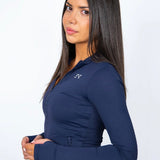 NAVY 3·6·5 SCULPT JACKET
