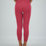 RASPBERRY SEAMLESS SCRUNCH LEGGINGS