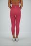 RASPBERRY SEAMLESS SCRUNCH LEGGINGS