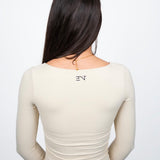 BUTTERMILK SCULPT LONG SLEEVE