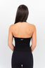 JET BLACK ZARLIA HALTER NECK