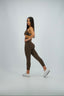 MOCHA SEAMLESS SCRUNCH LEGGINGS