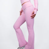 BLUSH FOLDOVER FLARES