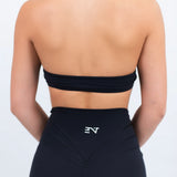 JET BLACK CROSSOVER SHORTS