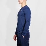 NAVY LONG SLEEVE COMPRESSIVE TEE