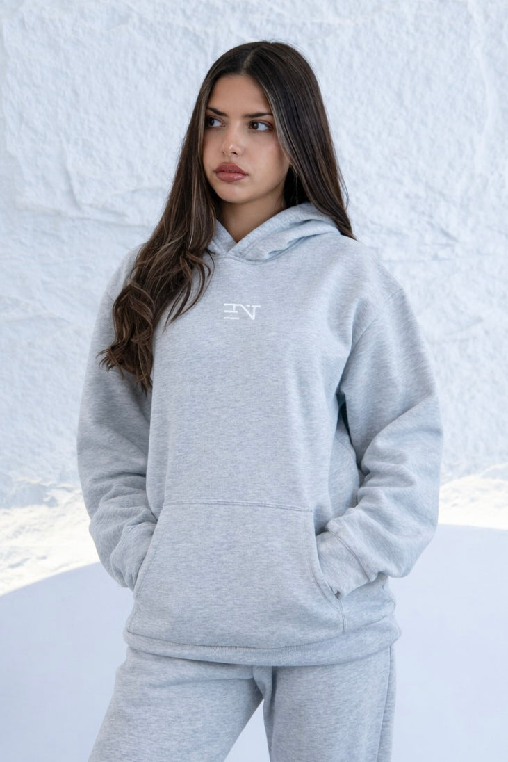 GREY MARLE ENT HOODIE