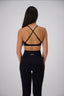 JET BLACK AALIA CROP