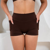 CHOCOLATE POCKET SHORTS