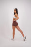 CINNAMON SEAMLESS SCRUNCH SHORTS