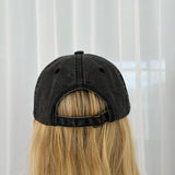 ENT VINTAGE CAP - WASHED BLACK.