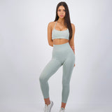 PISTACHIO SEAMLESS SCRUNCH LEGGINGS