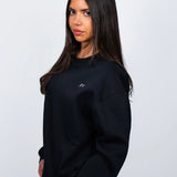 JET BLACK ELITE CREWNECK