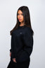 JET BLACK ELITE CREWNECK