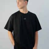 BLACK UNISEX OVERSIZED ENTee