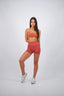 DESERT ROSE SEAMLESS SCRUNCH SHORTS