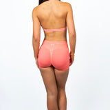 PEACH SPRITZ SCULPT SCRUNCH SHORTS