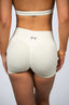 BUTTERMILK SCULPT SCRUNCH SHORTS