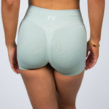 PISTACHIO SCULPT SCRUNCH SHORTS
