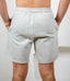 GREY MARLE TRACK SHORTS.