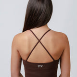 CHOCOLATE CROSSOVER TANK