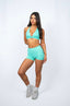 MINT SCULPT SCRUNCH SHORTS